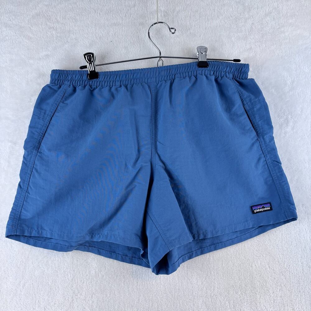 Patagonia Men's Baggies Shorts Medium Blue 4 Inch Drawsting Pockets